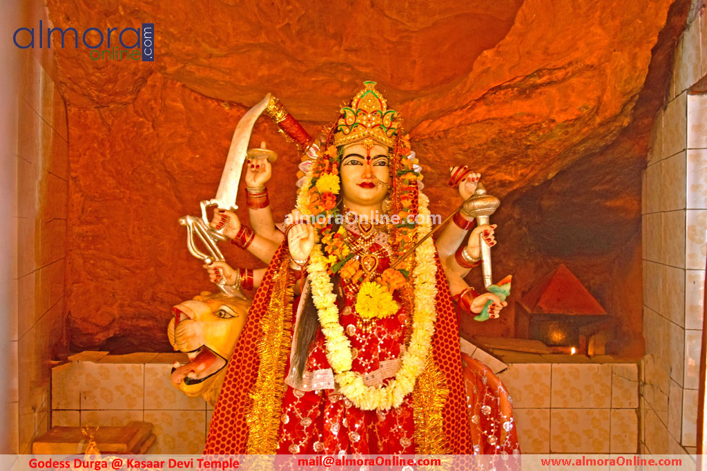 -Goddess-Durga-at-Kasaar-Devi-Temple